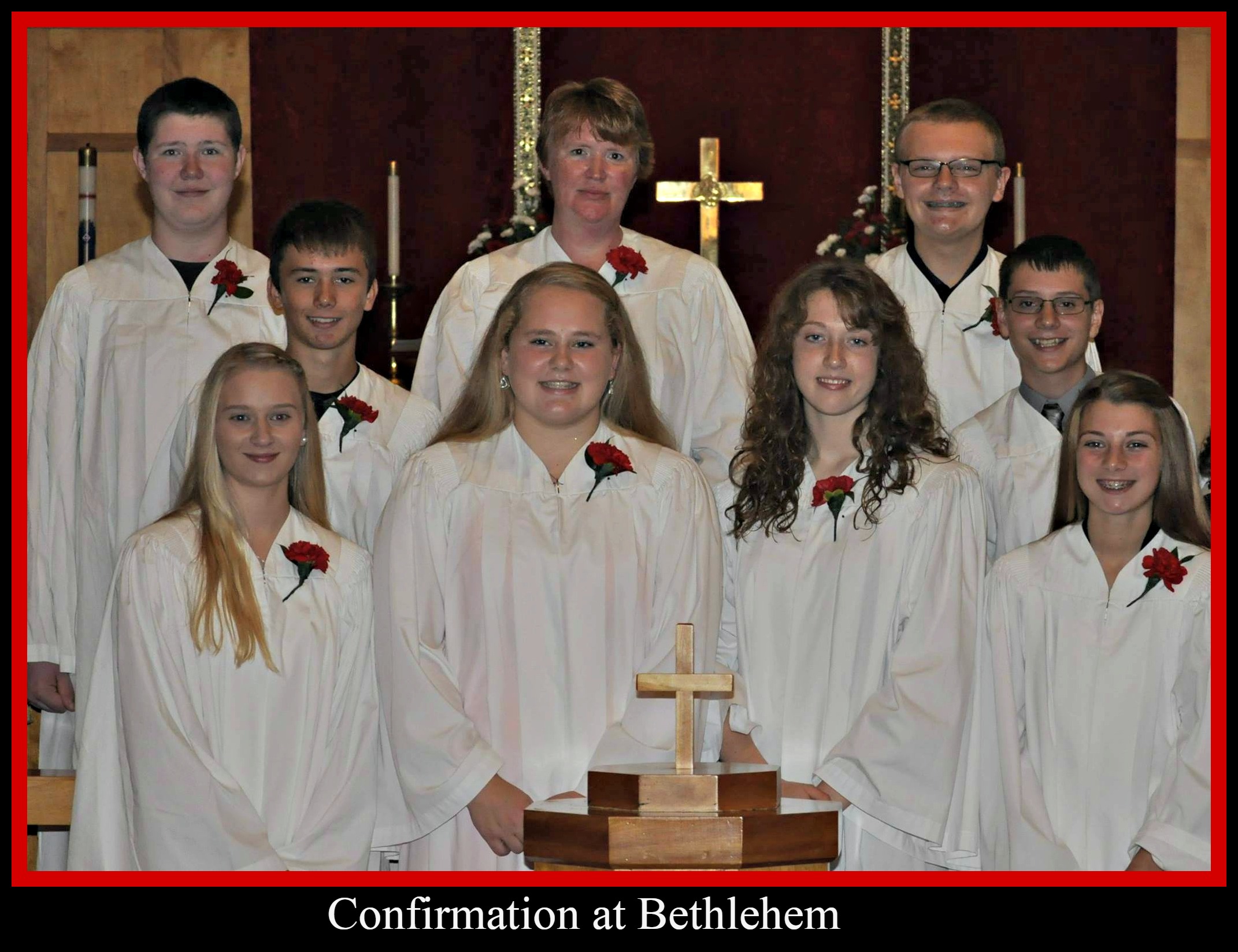 2014 Confirmation Bethlehem